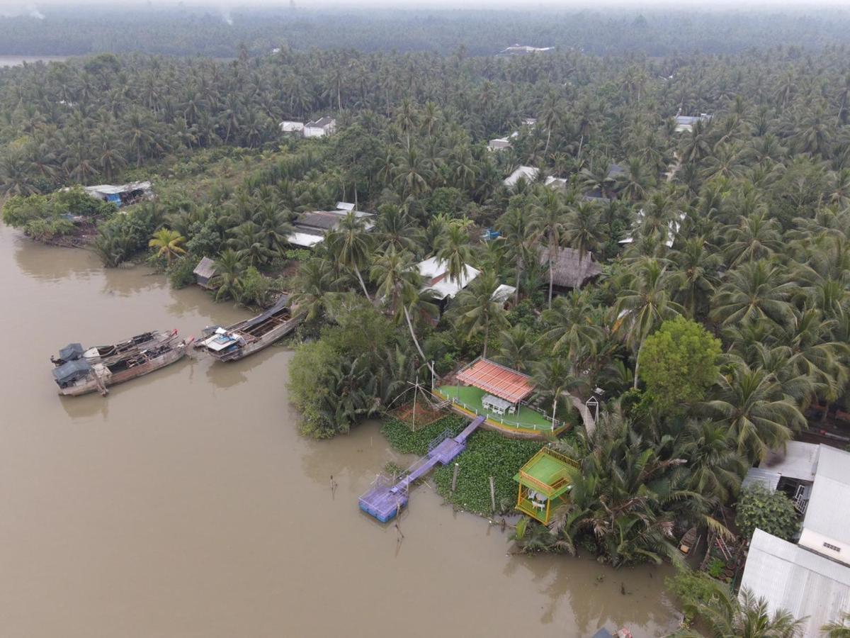 Homestay Nam Ham Luong Ben Tre Exterior foto