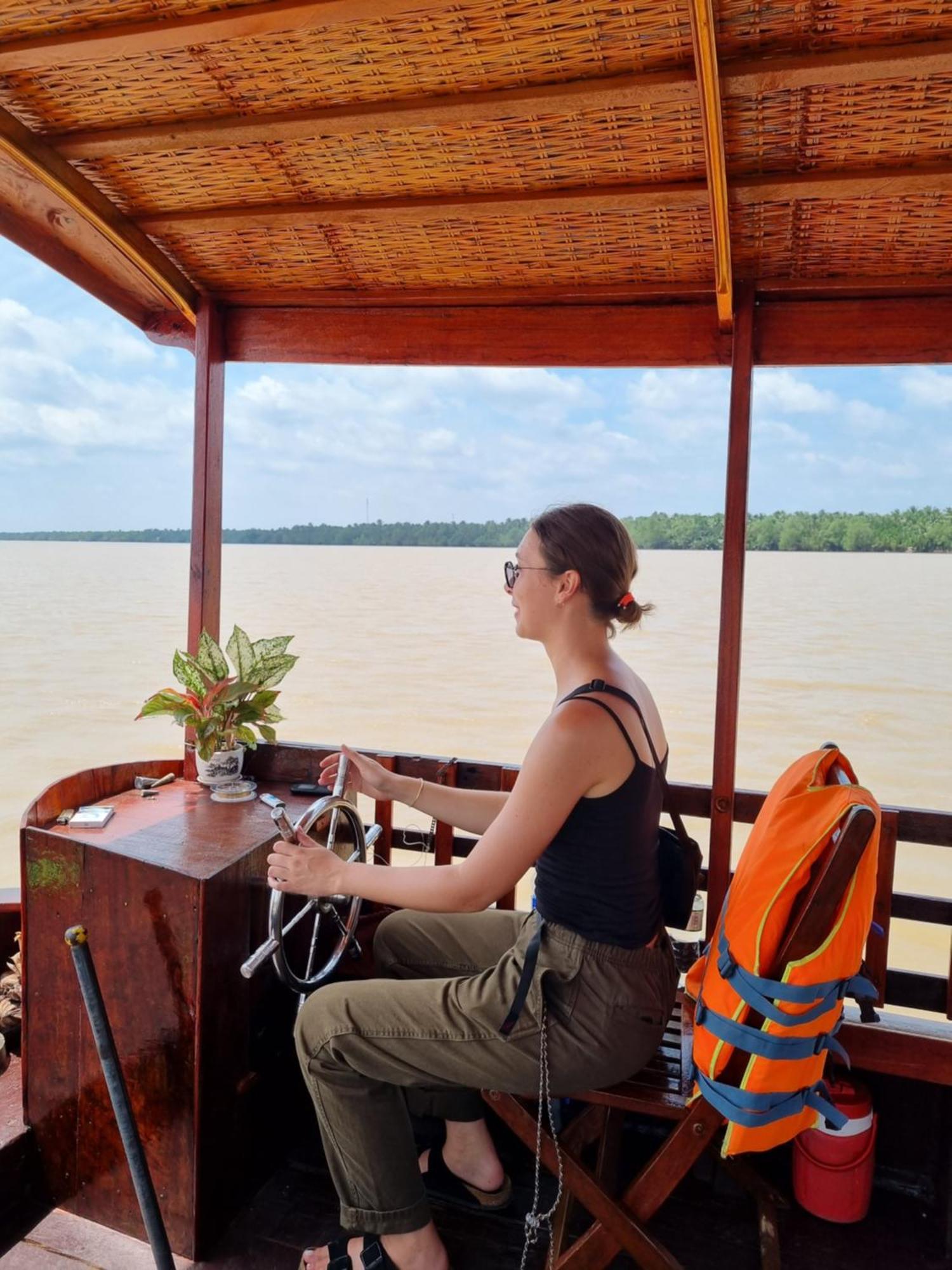 Homestay Nam Ham Luong Ben Tre Exterior foto