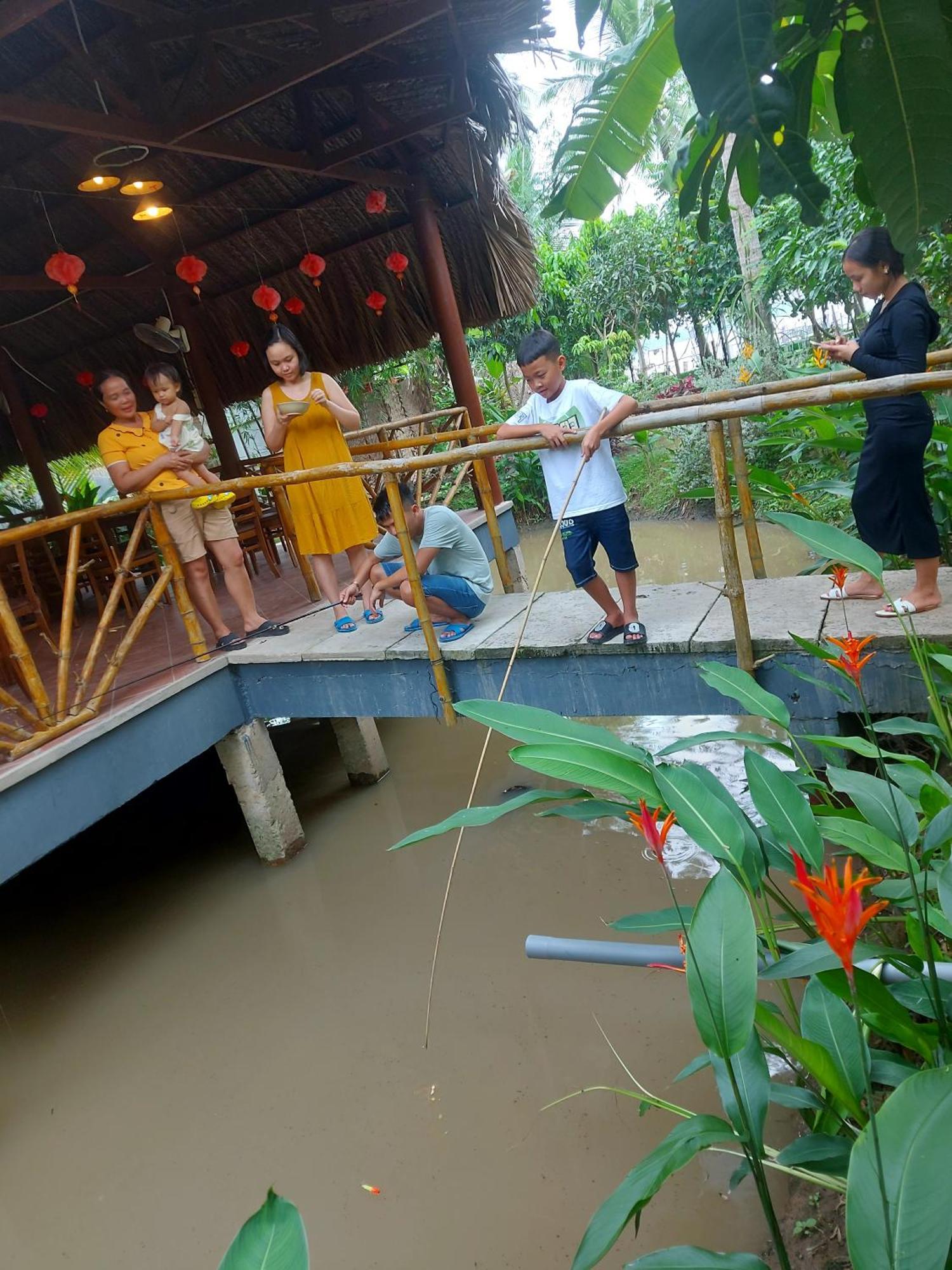 Homestay Nam Ham Luong Ben Tre Exterior foto